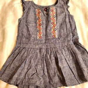 Tea collection 18-24month denim dress